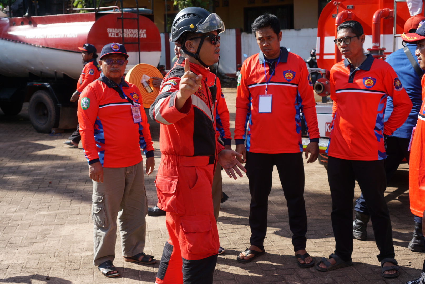 Pembentukan dan Pembinaan Relawan Pemadam Kebakaran (REDKAR) di Kecamatan Parenggean Kab.Kotawaringin Timur Tahun Anggaran 2024